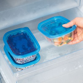 Set 3 cutii cu capac