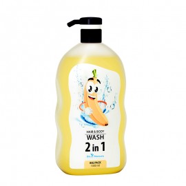 Gel de duș pentru corp și păr 2 în 1 Family Care