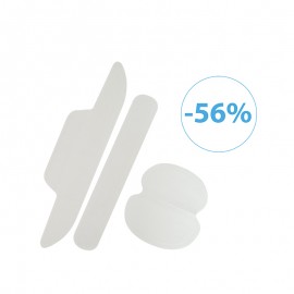 Set de absorbante pentru transpiraţie de culoare albă 5+5+10