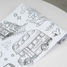 Rolă cu desene de colorat pentru băieţi