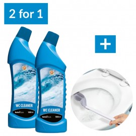 2 pentru 1: GEL PENTRU CURĂŢARE WC + Perie pentru WC