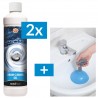 2x GEL PENTRU DESFUNDAREA ȚEVILOR + Agent de curățare a scurgerii gratis