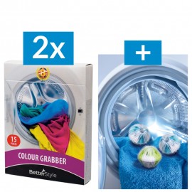 2x Șervețele ce previn colorarea rufelor la spălat + Bile - scai gratis