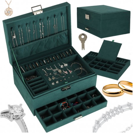 Cutie pentru bijuterii - organizator pentru bijuterii
