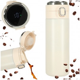 Cana termică de 420 ml cu afişaj LED