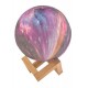 Lampa de veghe Moon Night Light 16 culori