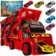 Camionul TIR cu lansator şi 6 maşinuţe