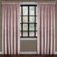 Draperie glamour din catifea roz pudrat 140 x 230 cm cu bandă