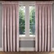 Draperie glamour din catifea roz pudrat 140 x 230 cm cu bandă
