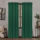 Draperie glamour din catifea verde bottle green 140 x 270 cm cu bandă