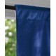 Draperie glamour din catifea bleumarin 140 x 270 cm cu bandă