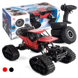 Maşină RC cu telecomandă Rock Crawler 4x4, 2 în 1