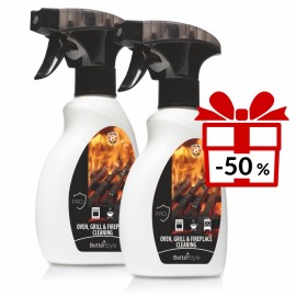 PRO Spray pentru curăţarea cuptorului, grătarului şi şemineului x2