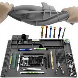 Covoraş de service din silicon cu buzunare magnetice