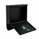 Cutie poştală neagră pentru format A4
