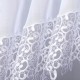 Perdea albă cu dantelă guipure 400x160 cm
