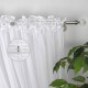 Perdea din voal cu dantelă guipure 400x150 cm