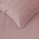 Set de lenjerie din damasc, 3 piese, culoare roz, 160x200 cm