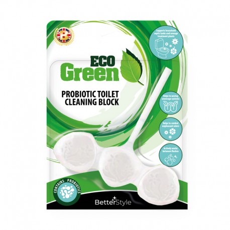 ECO GREEN WC-gél + Probiotikumokat tartalmazó WC-illatosító