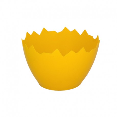 Vas galben - coajă de ou