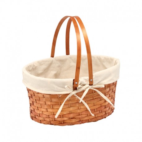 Coşuleţ de bambus cu interior textil