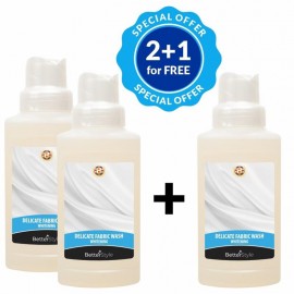 2 + 1 Lichid pentru spălarea perdelelor şi a ţesăturilor delicate cu efect de albire