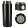 Cană termică de 420ml cu afişaj LED, negru