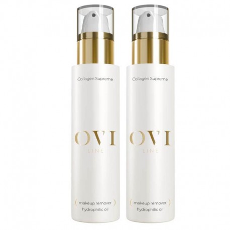 Ulei hidrofil pentru demachierea feţei şi a zonei de sub ochi Collagen Supreme x2