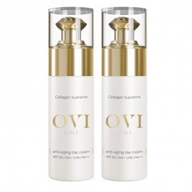 Crema anti-îmbătrânire pentru faţă, de zi, cu SPF 30 Collagen Supreme x2