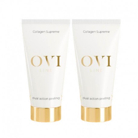Peeling enzimatic-mecanic pentru faţă Collagen Supreme x2