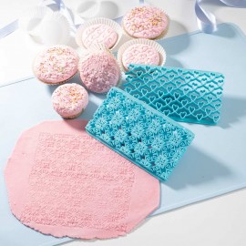 Ştampile pentru decorarea prăjiturelelor Floricele