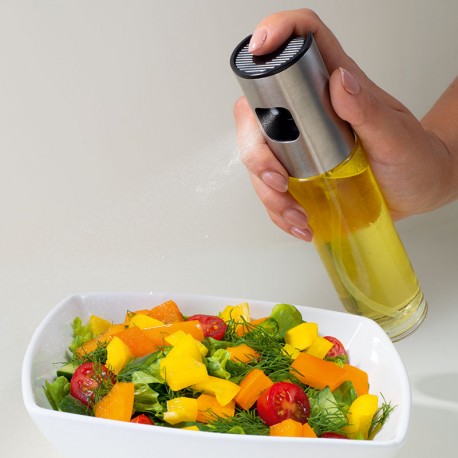 Dozator tip spray pentru uleiul de măsline sau oţet