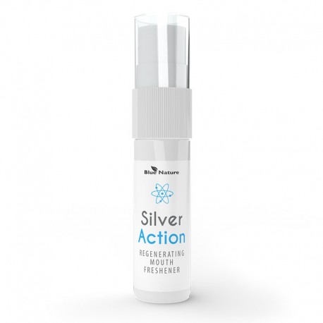 Odorizant regenerant bucal Silver Action cu argint coloidal