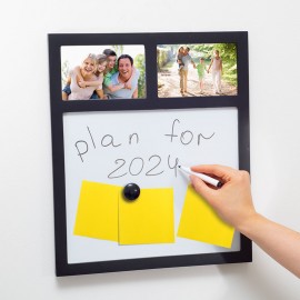 Tablă magnetică cu rame pentru fotografii