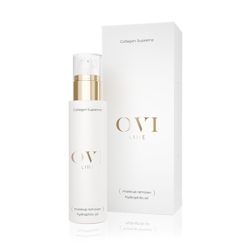 Ulei hidrofil pentru demachierea feţei şi a zonei de sub ochi Collagen Supreme