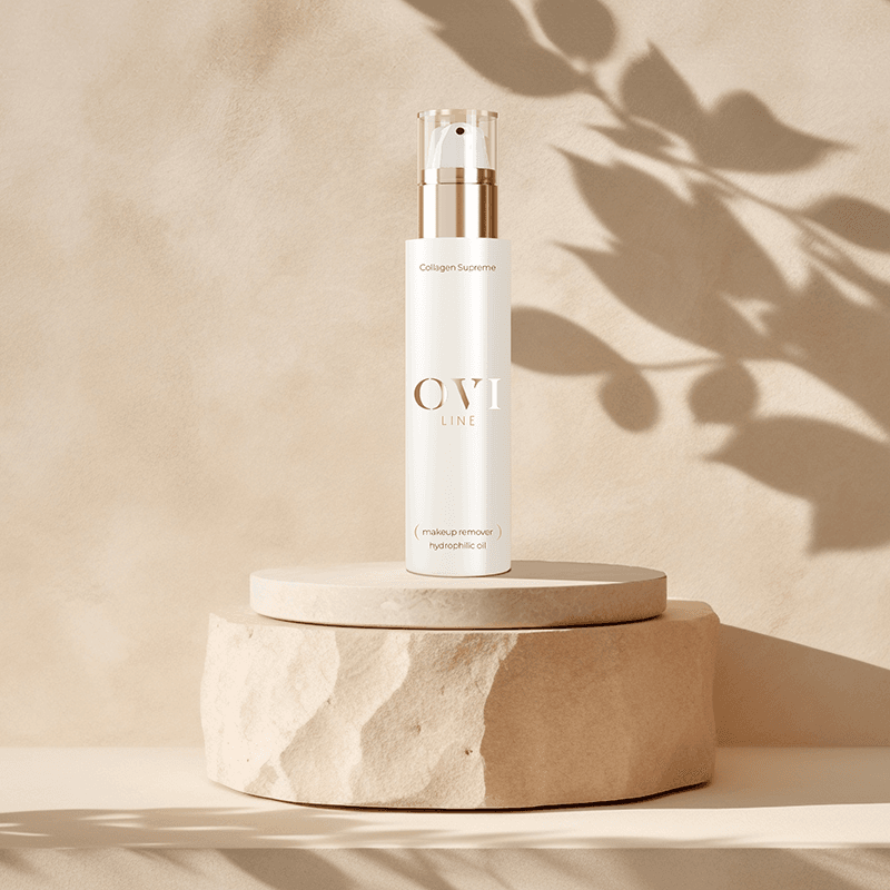 Ulei hidrofil pentru demachierea feţei şi a zonei de sub ochi Collagen Supreme