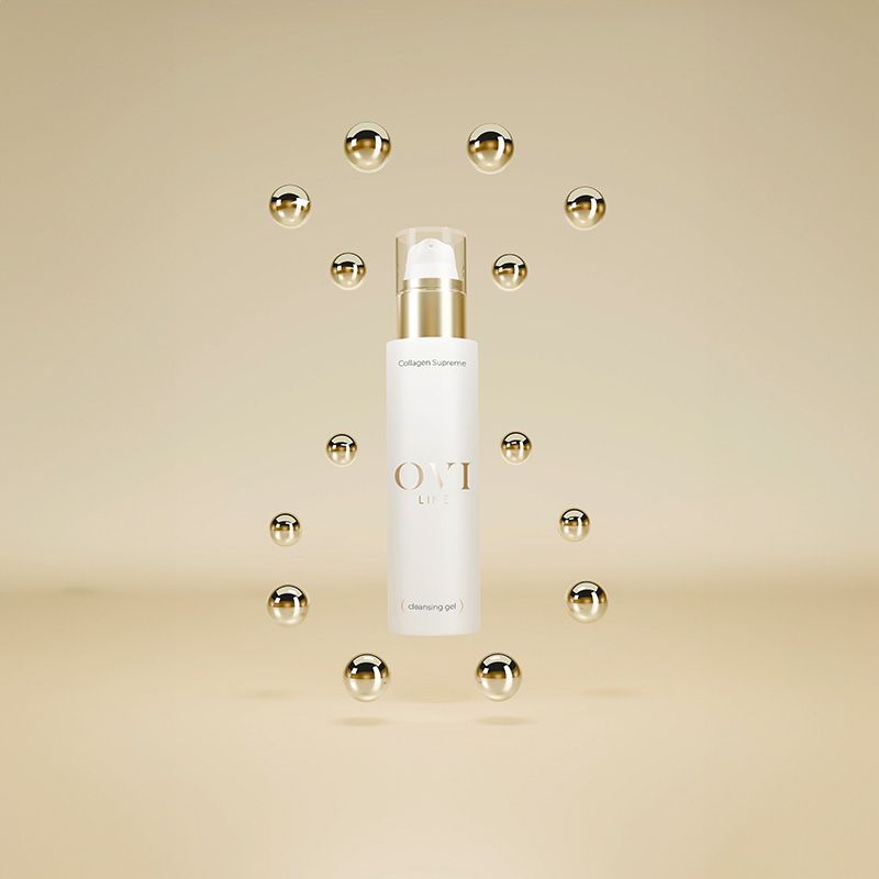 Gel de curăţare pentru faţă Collagen Supreme