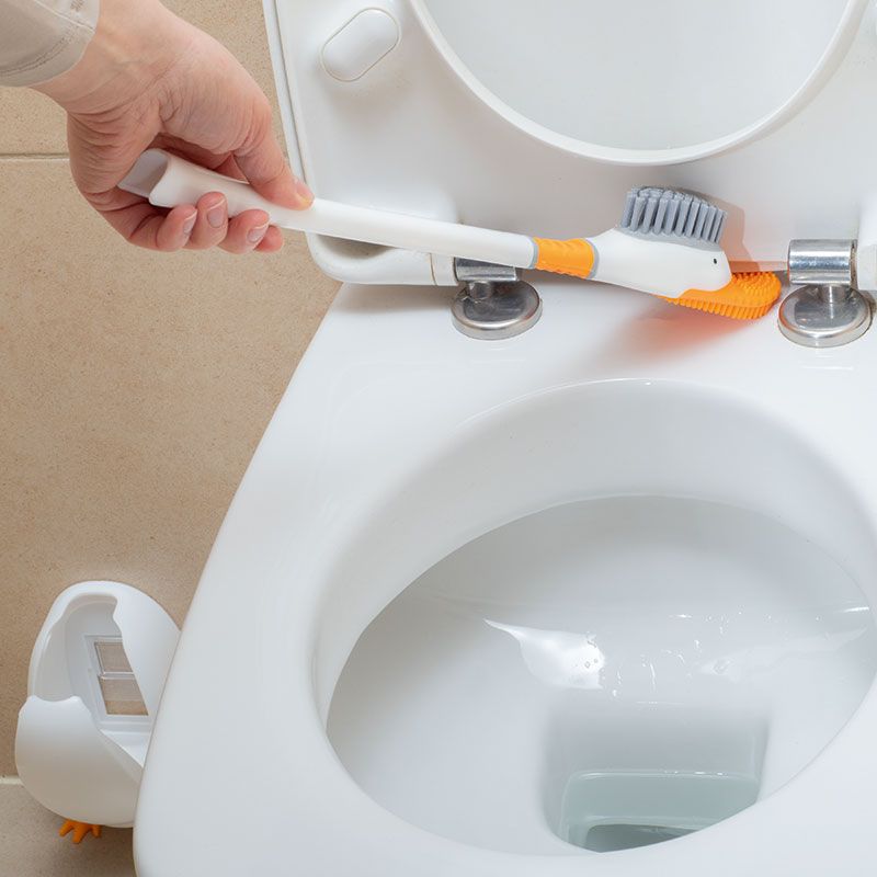 Perie pentru curăţarea vasului de toaletă Raţă