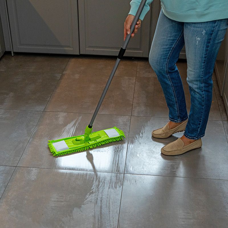 Mop telescopic cu lavetă cu franjuri