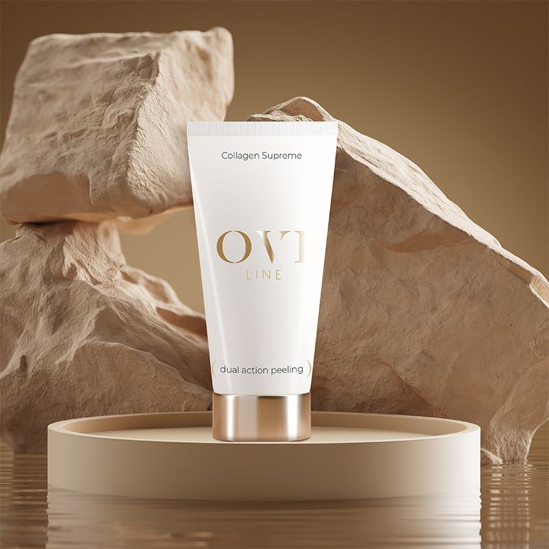 Peeling enzimatic-mecanic pentru faţă Collagen Supreme