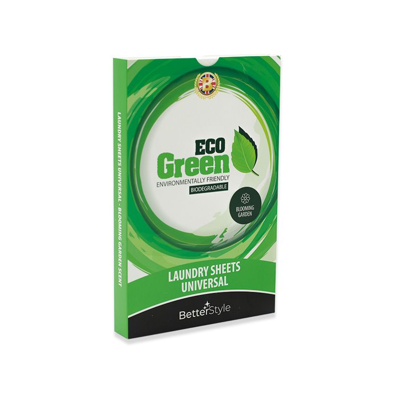 Foi de detergent pentru maşina de spălat rufe ECO Green Blooming Garden