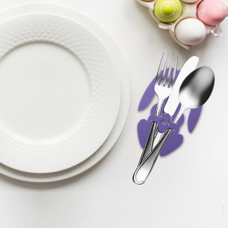 Suporturi din filţ de pus sub pahar Iepuraşi