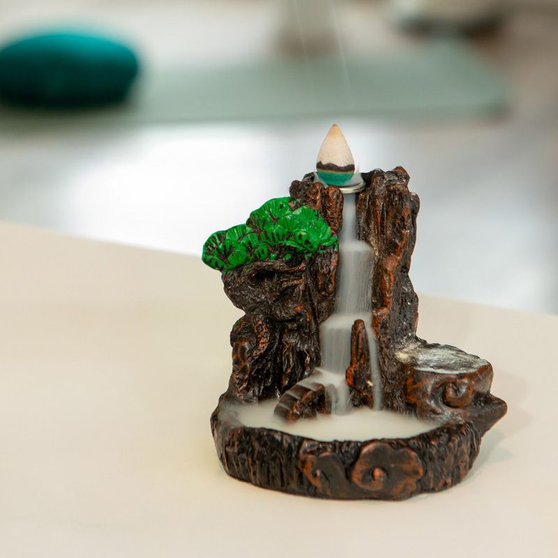 Suport-şemineu pentru aromaterapie Cascadă în pădure