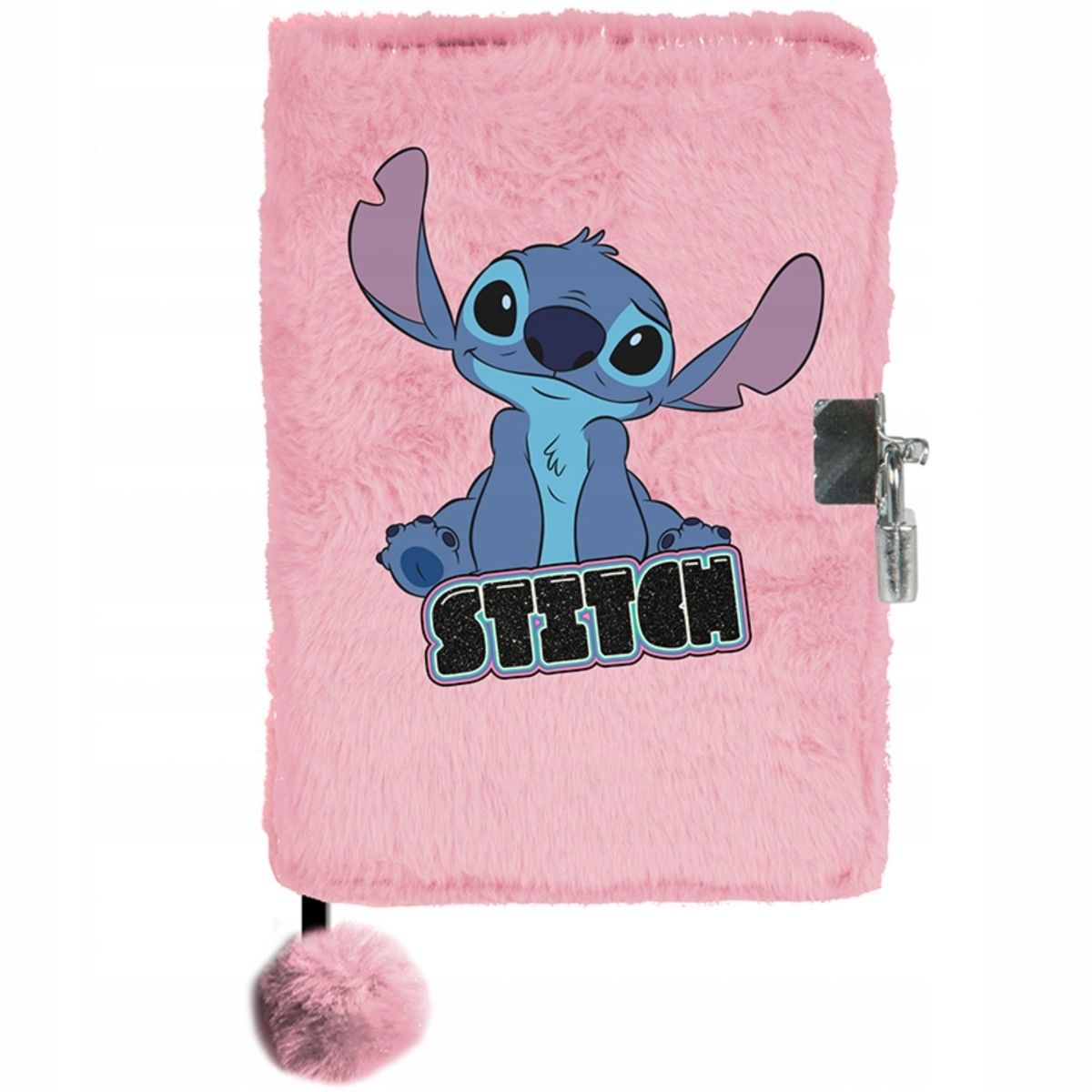 Jurnal de pluş Stitch Pink