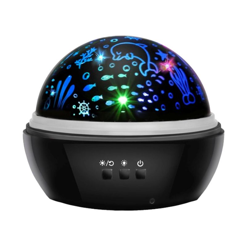 Lampă de noapte cu proiector