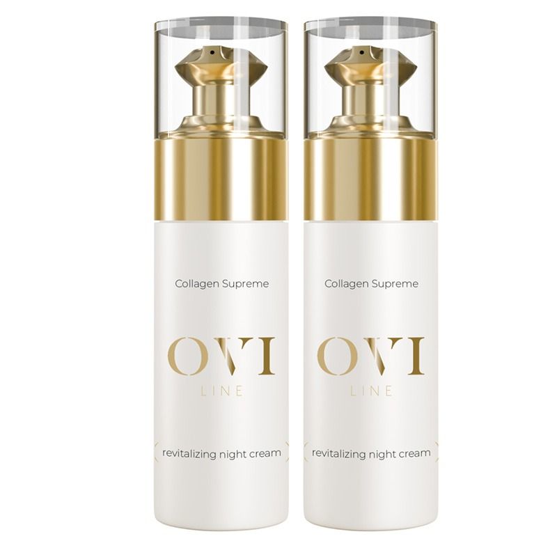 Pachet 1+1: cremă revitalizantă de noapte Collagen Supreme