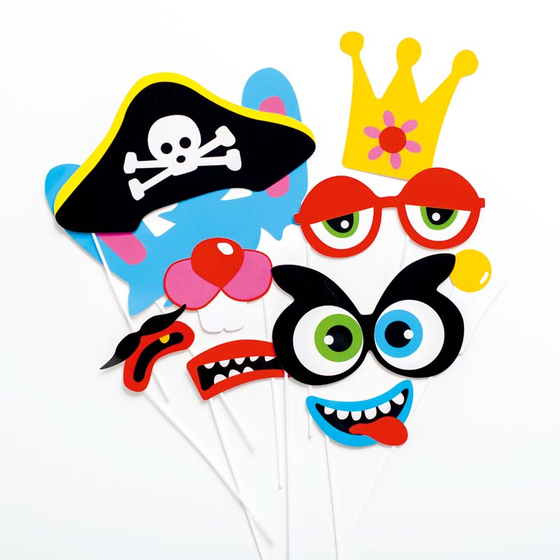 Set accesorii pentru fotografii amuzante