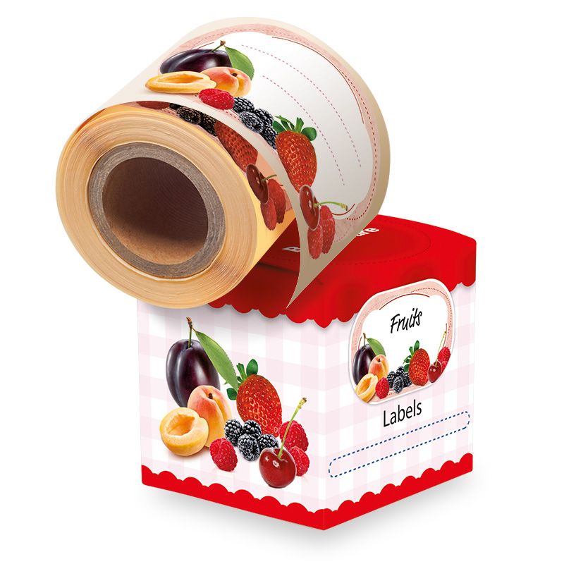 ETICHETE AUTOCOLANTE PENTRU CONSERVE DE CASĂ FRUCTE