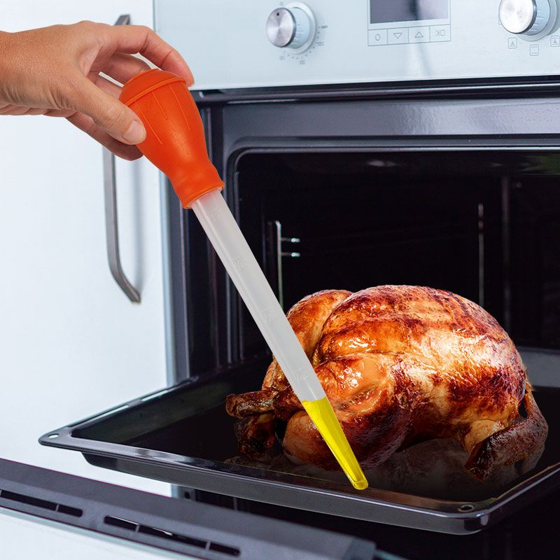 Pipetă pentru carne, sosuri şi marinate