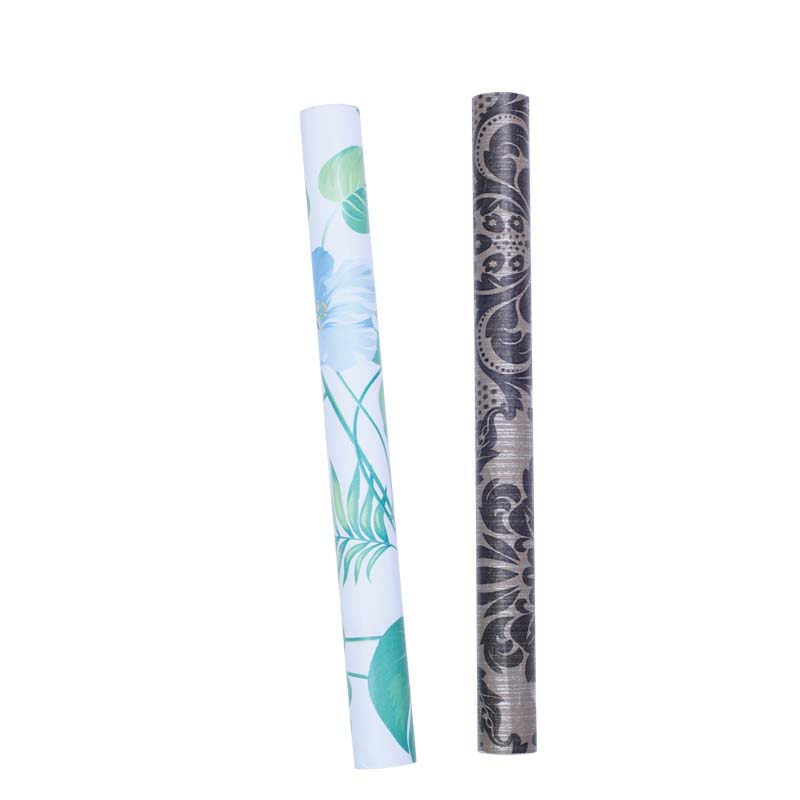 Tapet rezistent la apă în rolă Flori şi frunze